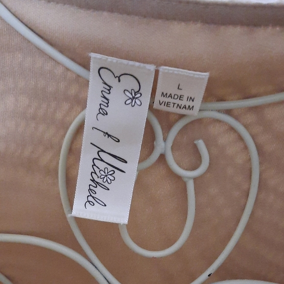 Emma & Michele Cream Crochet Midi Dress - Picture 2 of 9